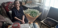 Сегодня, социальный работник ГКУ «РКЦСОН» МТ и СЗ КБР – филиал по Майскому району поздравила свою подопечную с юбилеем Сегодня, социальный работник ГКУ «РКЦСОН» МТ и СЗ КБР – филиал по Майскому району поздравила свою подопечную с юбилеем
